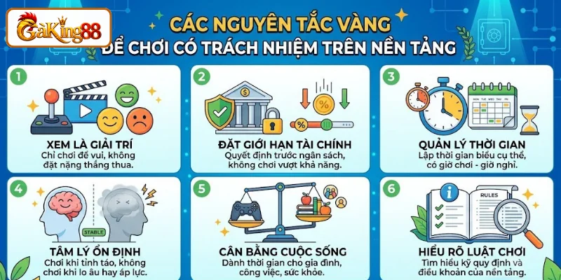 Các nguyên tắc để chơi game có trách nhiệm