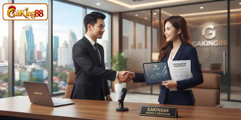 Chính Sách Đại Lý GAKING88 - Hoa Hồng Up To 50% Rút Mỗi Tháng 1 Chính sách đại lý là chương trình hợp tác phát triển cùng GAKING88