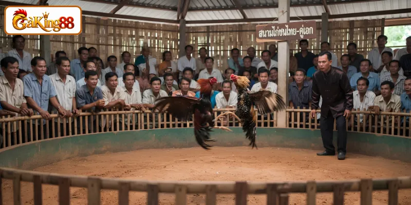 Đá gà Thomo - Đấu trường chuyên nghiệp tại Campuchia