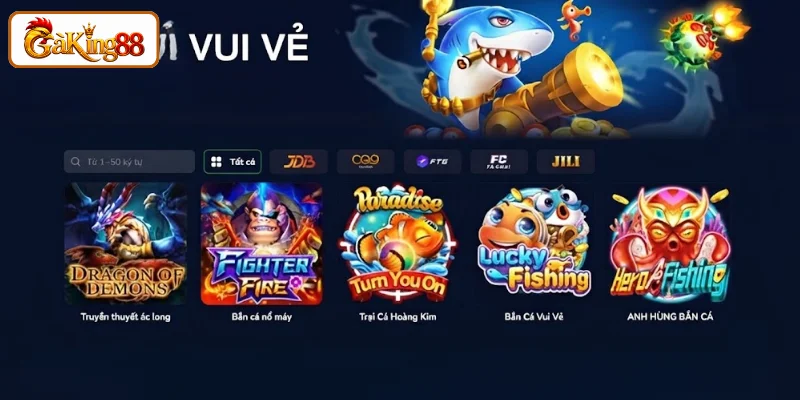 Đôi nét về bắn cá GAKING88