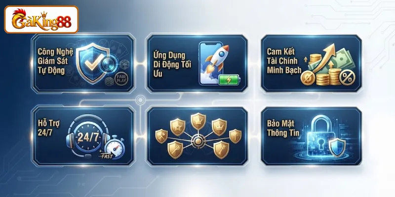 Thương Hiệu GAKING88 - Điểm Đến Giải Trí Đẳng Cấp Châu Á 3 Giới thiệu giá trị nền tảng tạo nên bản sắc của GAKING88