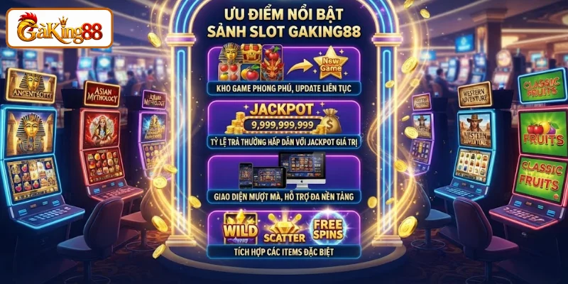 Lý do chuyên mục slot thu hút hội viên GAKING88